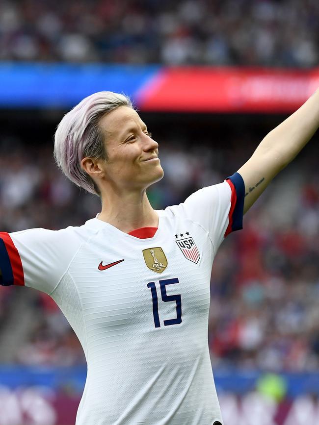 Megan Rapinoe will be one of the biggest stars on show at the FIFA World Cup.