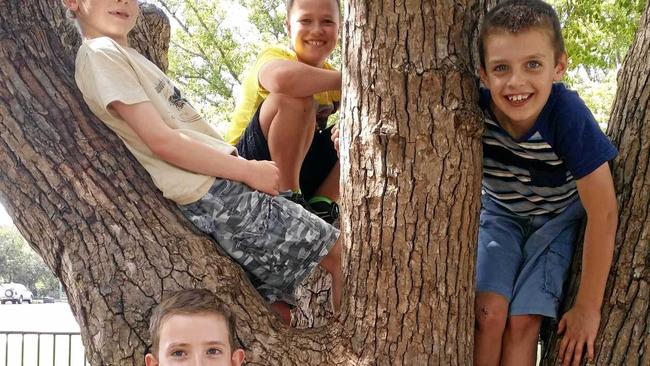 FREE TO LEARN: Children from the South Burnett Home-Schooling group. Picture: Contributed