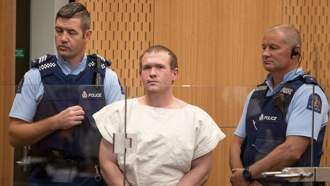 Brenton Tarrant will never be released. Picture: Mark Mitchell/ AFP