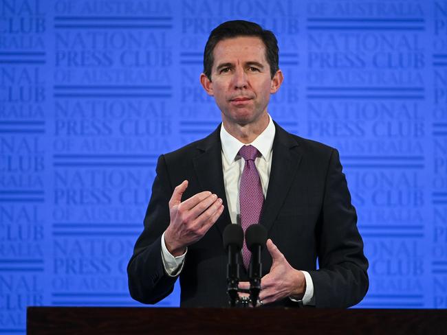 Australian Trade Minister Simon Birmingham. Picture: AAP.