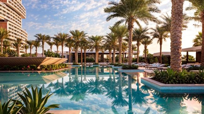 The pool area ... a great place to escape the heat.