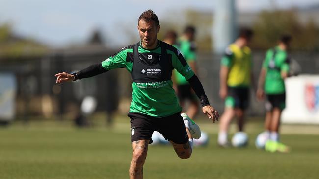 Alessandro Diamanti and his Western United teammates won’t be calling Lakeside Stadium home this season. Picture: Robert Cianflone/Getty Images