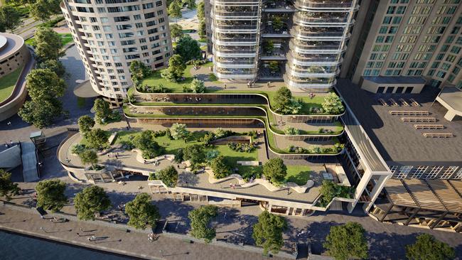 How the Southgate complex could look after an $800 million redevelopment.