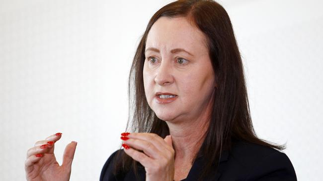 Health Minister Yvette D'Ath says health authorities are working with businesses on how they will operate once Queensland’s borders open. Picture: Tertius Pickard