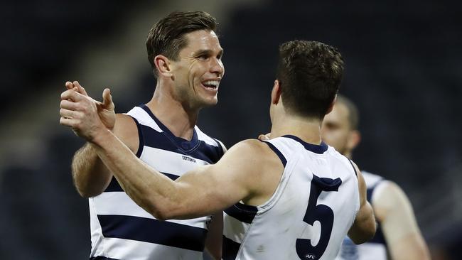 Geelong are still my flag favourites. Picture: Getty Images