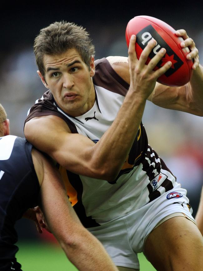 Josh Kennedy struggled to break into Hawthorn’s best 22.