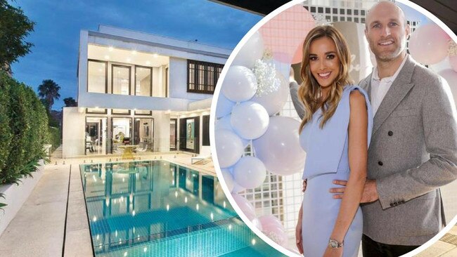 Bec and Chris Judd’s Brighton mansion.