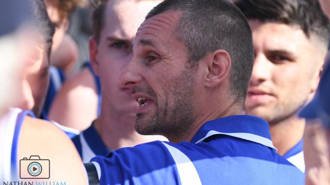 Macleod coach Christian Stagliano. Picture: Nathan Williams Media