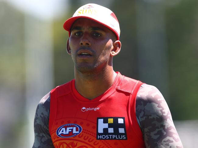 Touk Miller will have to spend some time on the sidelines. Picture: Chris Hyde/Getty Images