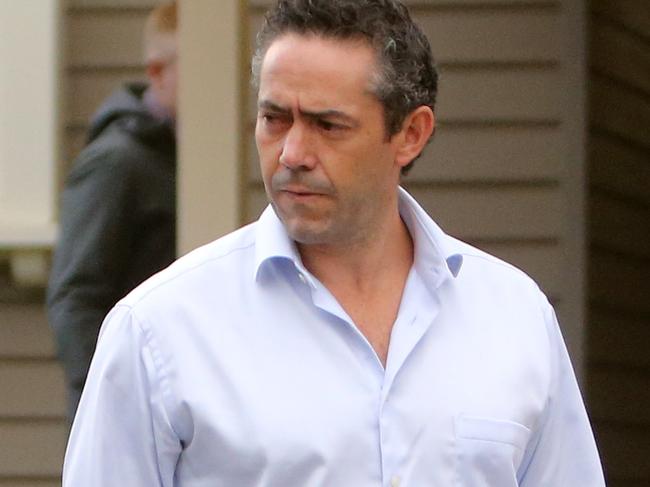 14/07/2017: Simon Lethlean leaves his home in Melbourne. Picture: Stuart McEvoy for the Australian.