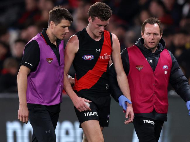 The AFL career of Nik Cox is in doubt. Picture: Mark Stewart