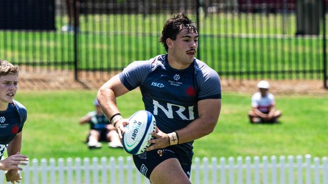 Zach Fittler on the burst for the NSW Waratahs U20s. Picture:Hugo Carr/NSW Waratahs