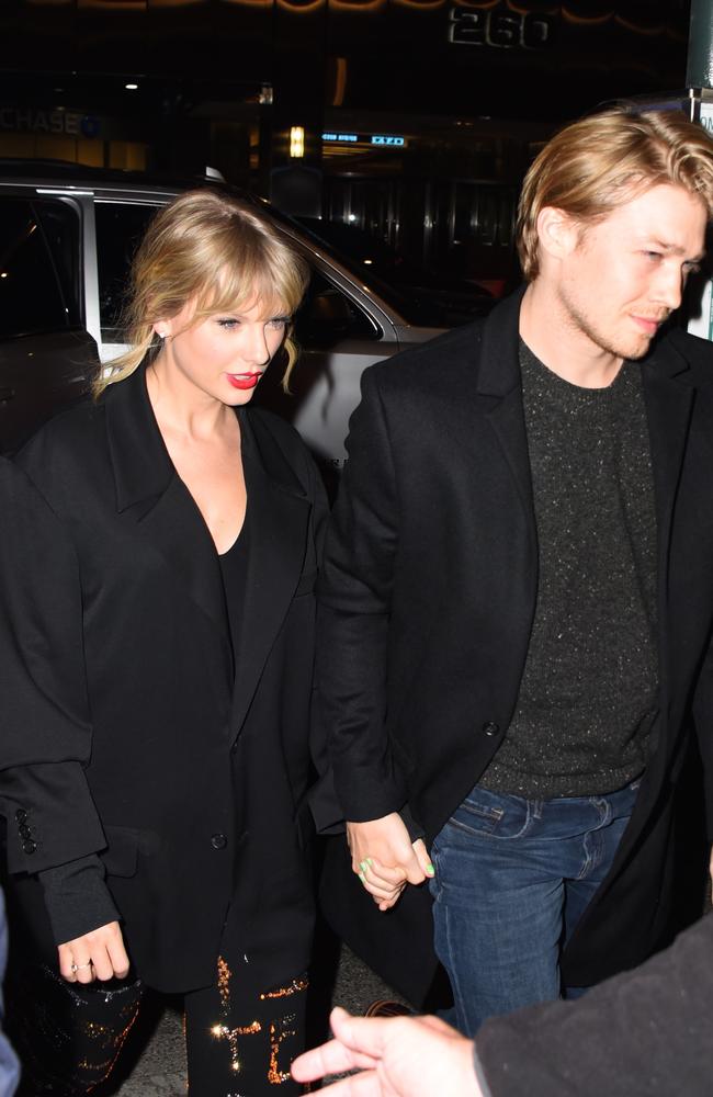 So Long, London; the Swifties are pretty sure their idol’s new record is all about British actor Joe Alwyn. Picture: Robert Kamau/GC Images.