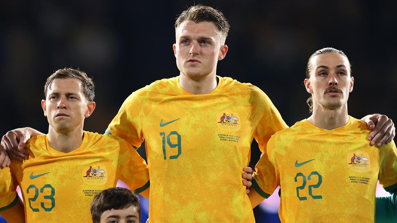 The Socceroos will discover their path to Asian Cup glory. (Photo by Brendon Thorne/Getty Images)