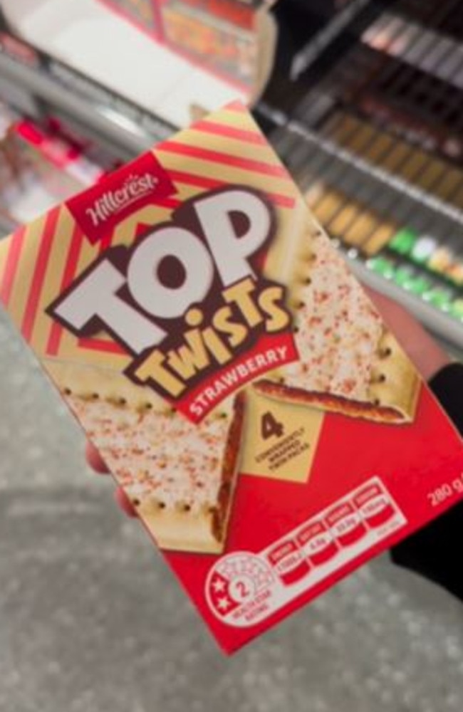 Aldi released its own version of Pop Tarts. Picture: Instagram/@macrofoodblogger