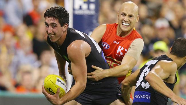 Jacob Weitering and Gary Ablett had big games on Saturday night.