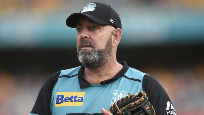 Lehmann coaches the Brisbane Heat in the Big Bash League. Picture: Getty Images