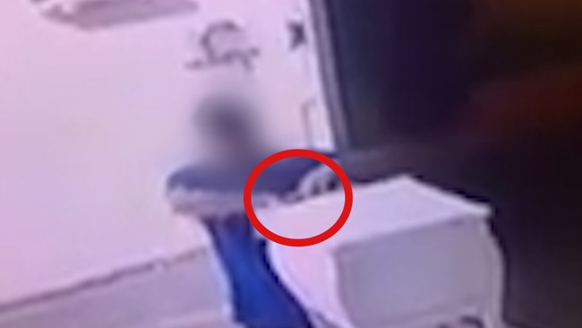 Removalists have been caught on camera snooping through the drawers of their clients.