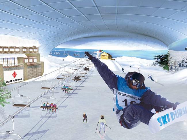 Could a ski facility similar to the Ski Dubai indoor ski dome be on the cards for the Park?