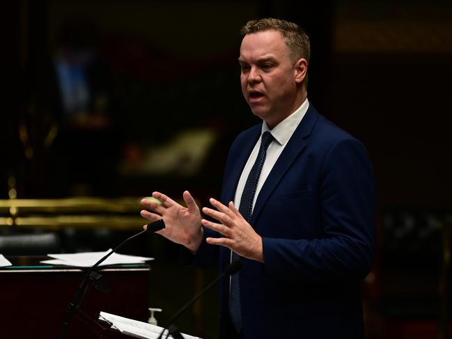 Member for Balmain Jamie Parker. Picture: AAP Image/Joel Carrett