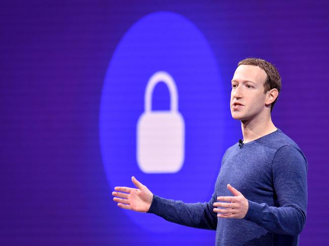 (FILES) In this file photo taken on May 01, 2018 (FILES) In this file photo taken on May 1, 2018 Facebook CEO Mark Zuckerberg speaks during the annual F8 summit at the San Jose McEnery Convention Center in San Jose, California. - Facebook on January 21, 2021 said it is asking its independent experts to rule on whether former president Donald Trump's suspension for "fomenting insurrection" should stand. The leading social network is referring the decision to its independent oversight board -- known informally as the Facebook "supreme court" -- with the authority to make binding rulings even chief executive Mark Zuckerberg must abide by. (Photo by JOSH EDELSON / AFP)