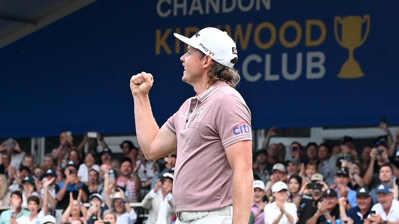 Cameron Smith won his third Australia PGA last year. Picture: Bradley Kanaris/Getty Images