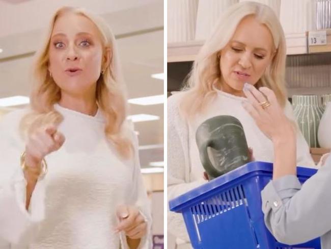 Carrie Bickmore, Fifi Box roasted for Kmart advert Aussies aren’t buying. Picture: Instagram/