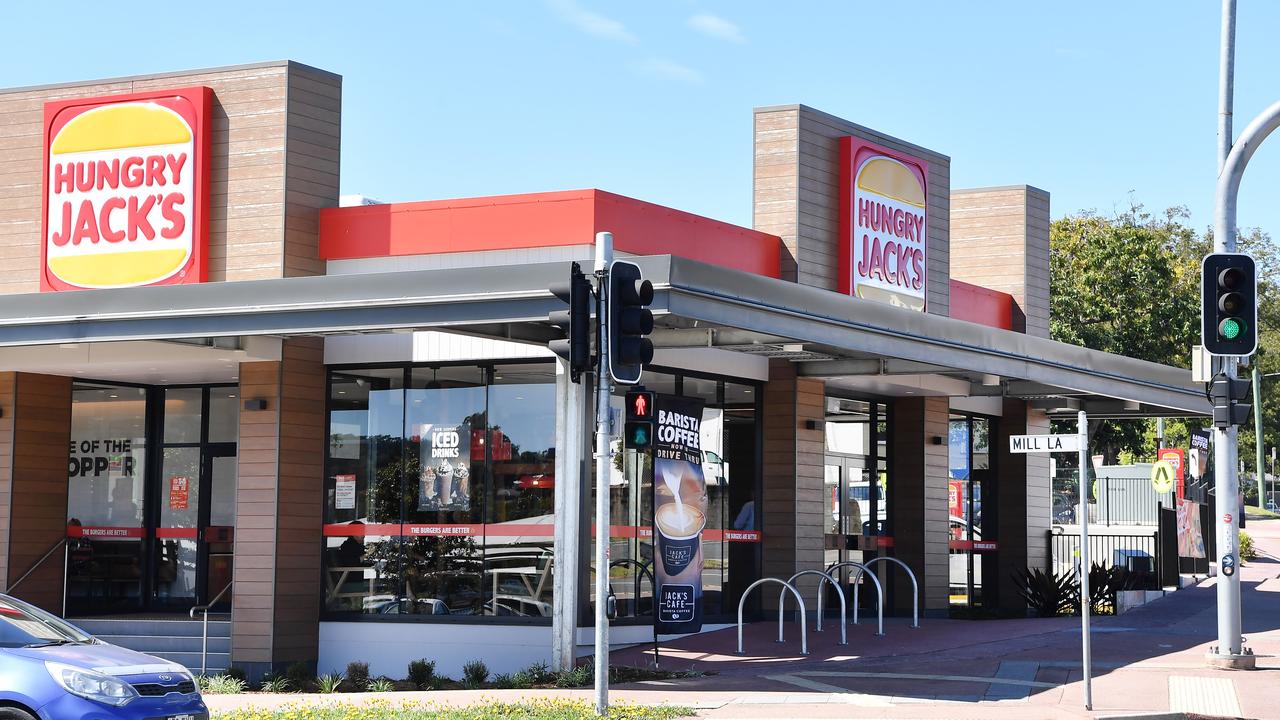 Opening of the new Hungry Jacks at Nambour. Picture: Patrick Woods