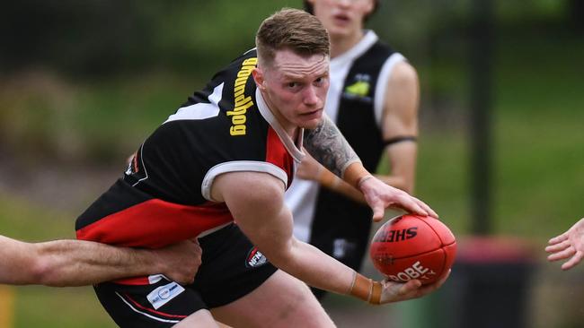 Josh Boulton in action for Watsonia. Picture: Nathan McNeil