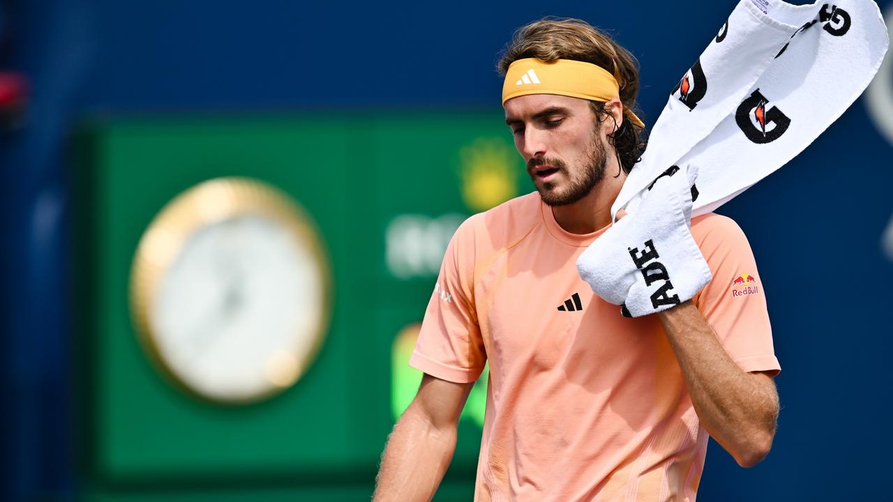 Stefanos Tsitsipas was not happy.