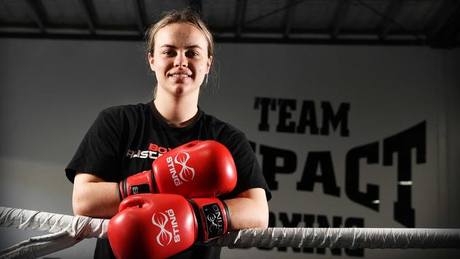 Cooroy boxer Paige Robinson will head to Alicante, Spain for the World Titles. Picture: Patrick Woods.