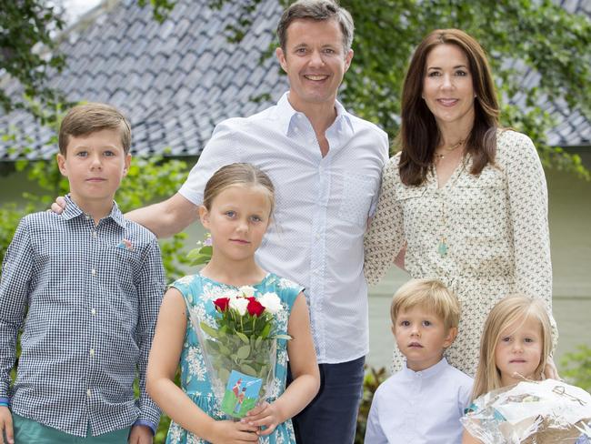 The Danish Royal family are in Australia for Christmas. Picture: Patrick van Katwijk