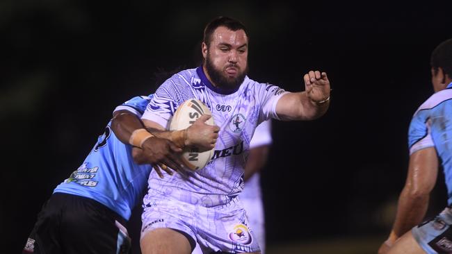 Sharks vs Darwin Brothers in the Humpty Dumpty Foundation round of 2022 NRLNT season. Picture: (A)manda Parkinson