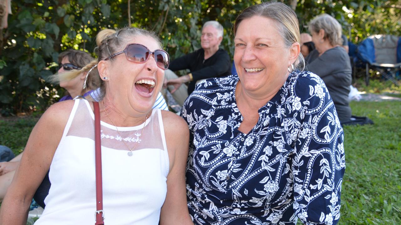 Deanne and Samantha Wishart at the 2024 Festival of the Knob at Yorkeys Knob on Saturday. Picture: Bronwyn Farr