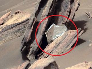 NASA rover finds human rubbish on Mars