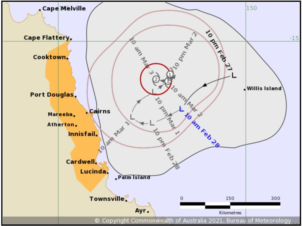 Tropical cyclone watch issued for NQ | Herald Sun