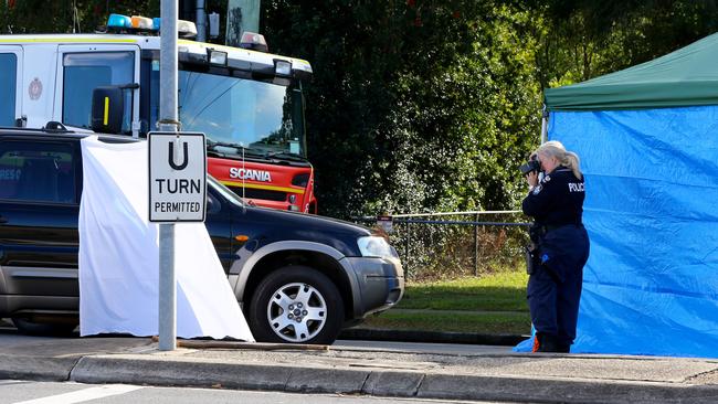 A pedestrian was killed on Thursday in Browns Plains. Picture: David Clark