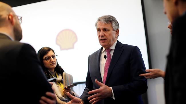 Royal Dutch Shell chief executive Ben van Beurden. Picture: AFP