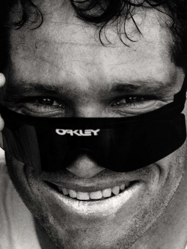 Dean Jones wearing sunglasses.