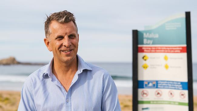 NSW transport minister Andrew Constance speaks about his decision not to run for the Federal seat of Eden-Monaro. Pic: Josh Burkinshaw