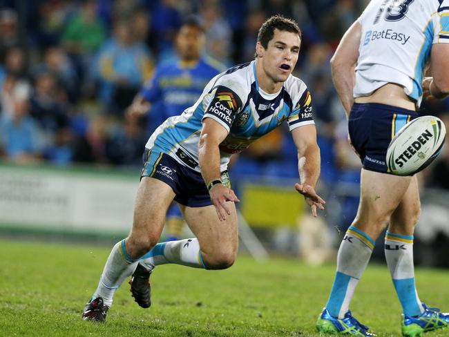 Daniel Mortimer in action for the Titans in 2014. Picture: JERAD WILLIAMS