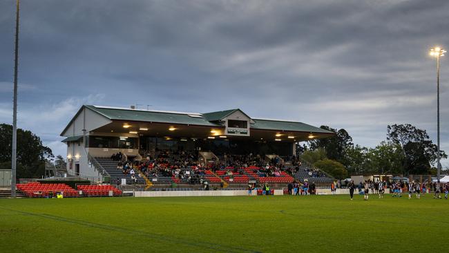 Clive Berghofer Stadium crowds are seen during the TFL grand final, Sunday, September 5, 2021. Picture: Kevin Farmer