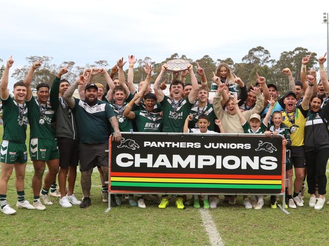 St Marys Saints: U17 division-1 premiers. Photo: Warren Gannon Photography