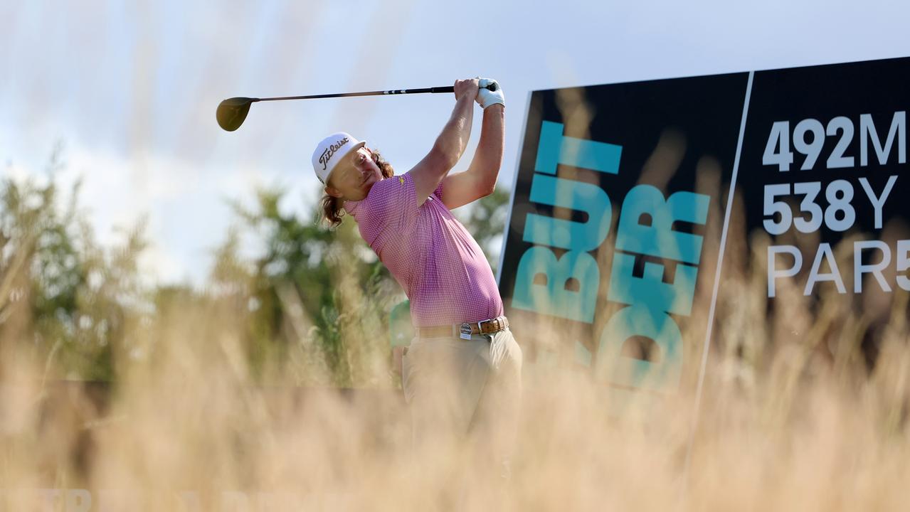 Cameron Smith is ready for his British Open defence. Picture: Tom Dulat/Getty Images