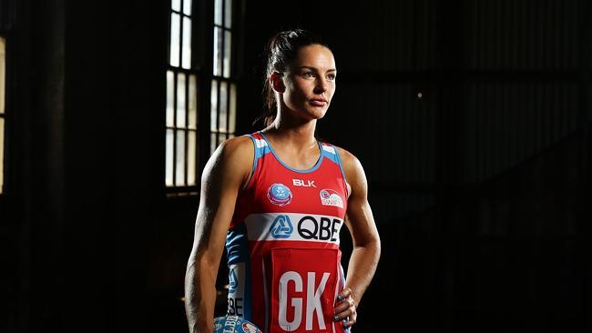 Sharni Layton ready to take on the Firebirds in round five. Pic Brett Costello