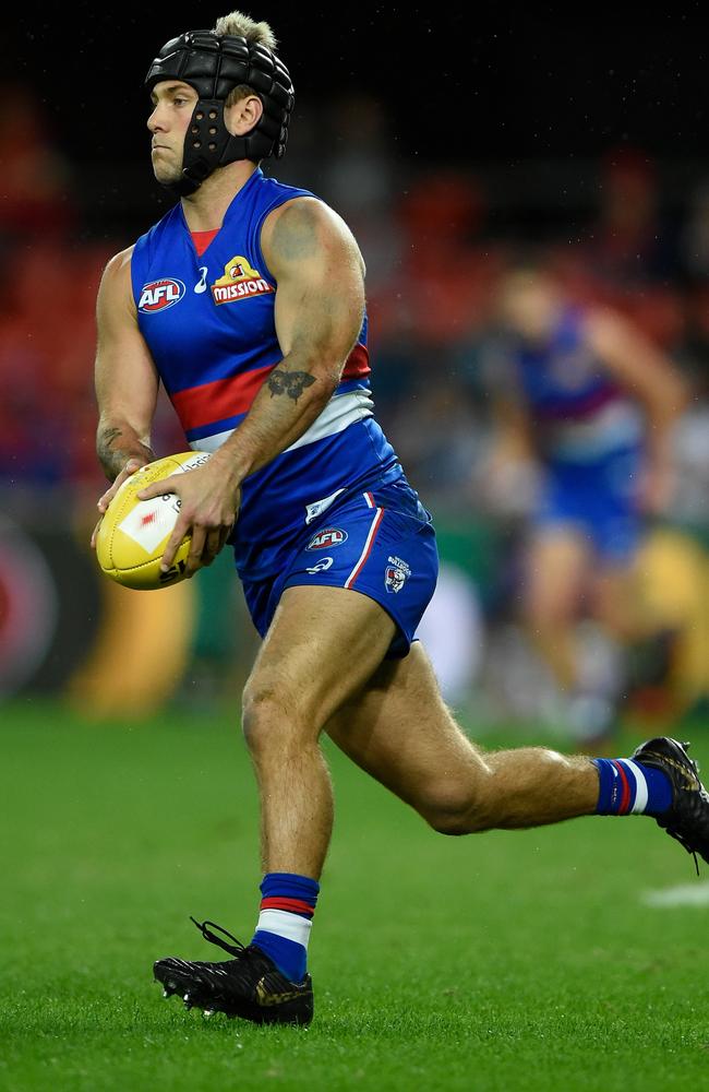 Daniel on the burst for the Dogs. Picture: Matt Roberts (Getty).