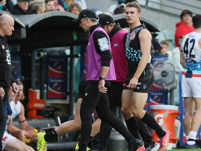There is hope Jason Horne-Francis could return sooner than first thought. Picture: Getty Images