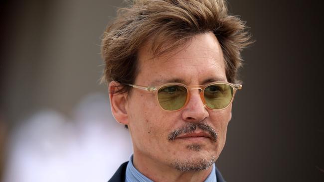 Depp claims Heard was abusive. Picture: Patrick Baz/National Museum of Qatar/AFP