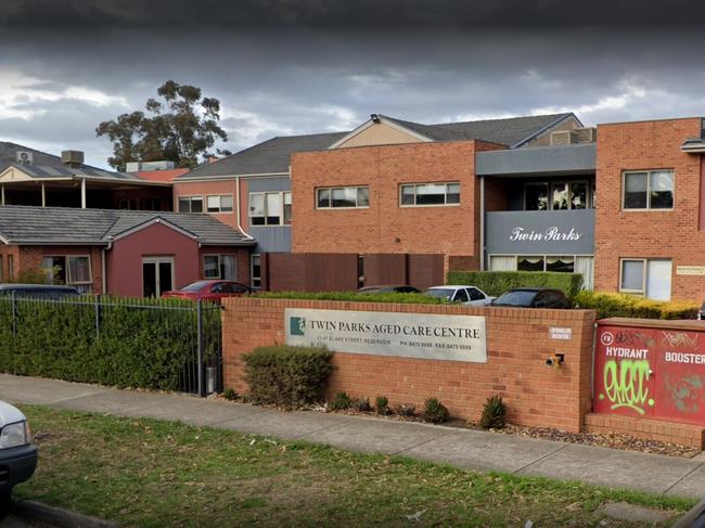 Twin Parks Aged Care Centre, Reservoir. Picture: Google Maps