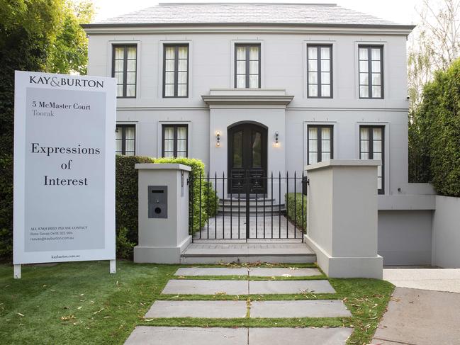 George Calombaris’s Toorak mansion is up for sale. Picture: Supplied